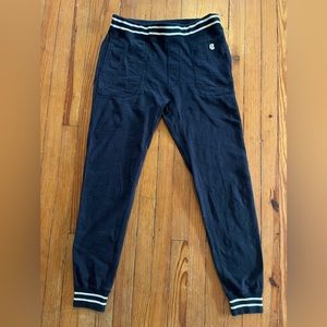 Todd Snyder X Champion contrast tipped jogger sweatpants striped waistband cuffs